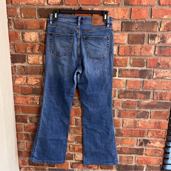 J. Crew womens Ashbury flare high rise jeans blue 27 - Picture 4 of 4